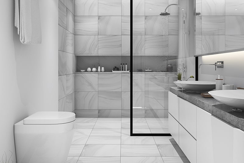 Bathroom Wall